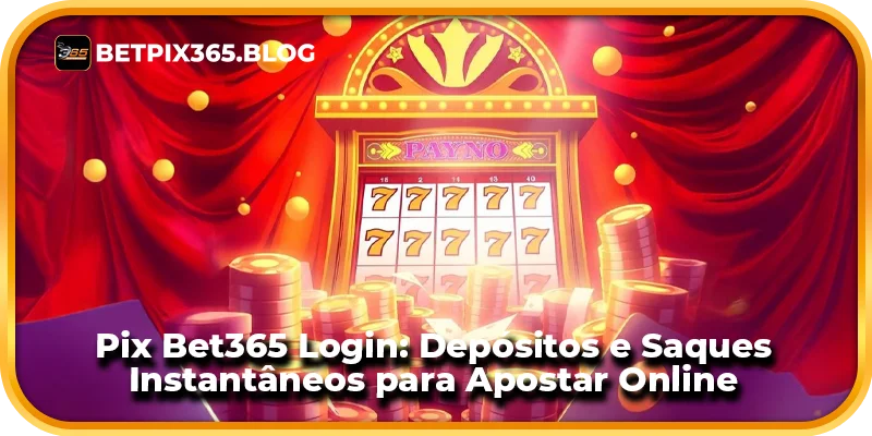 Pix Bet365 Login: Depósitos e Saques Instantâneos para Apostar Online