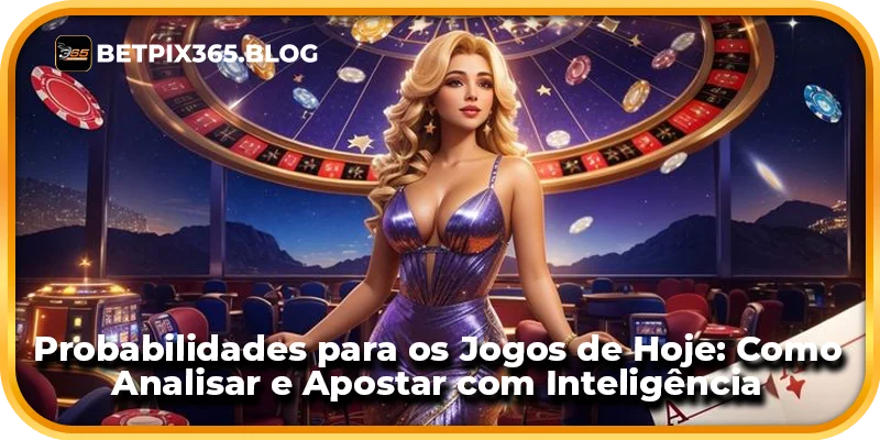 Probabilidades para os Jogos de Hoje: Como Analisar e Apostar com Inteligência