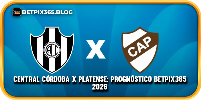 Central Córdoba x Platense Prognóstico BetPix365 2026
