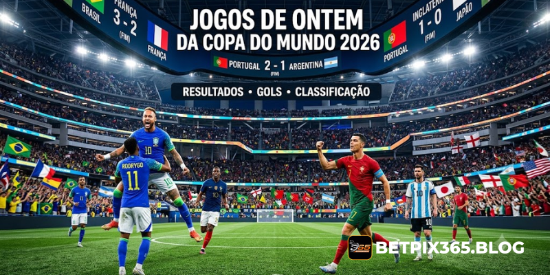 _jogos de ontem da Copa do Mundo 2026